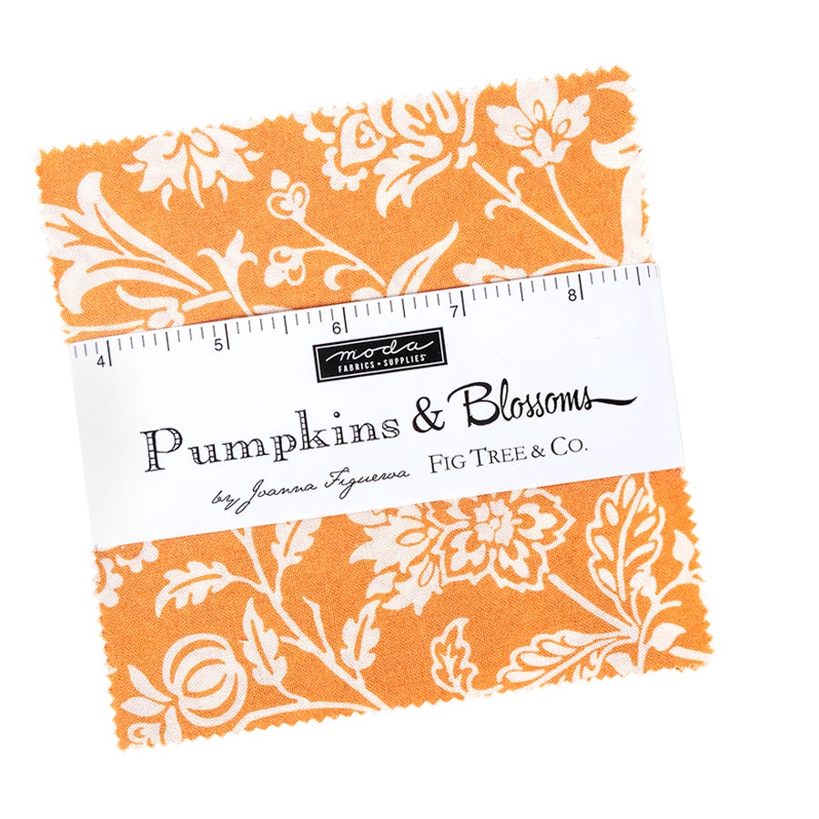 for Moda Jelly Roll by Fig Tree & Co Pumpkins Blossoms