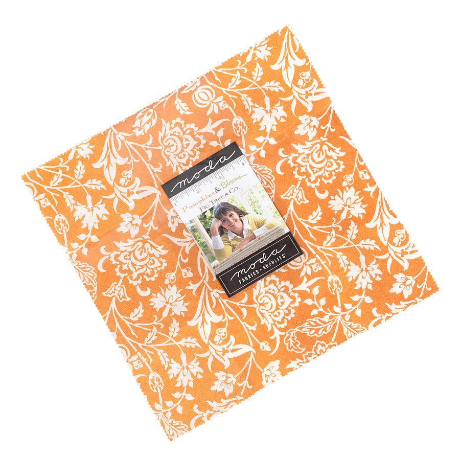 for Moda Jelly Roll by Fig Tree & Co Pumpkins Blossoms