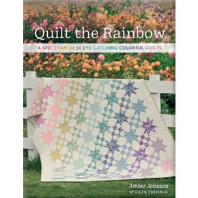 Quilt the Rainbow Quilt Book | Amber Johnson #B1585