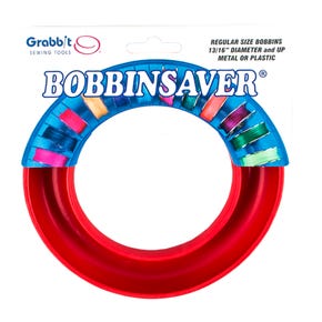 Red Bobbinsaver Classic Bobbin Holder | Grabbit #RBSV