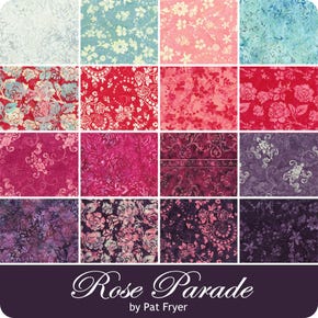 Rose Parade Fat Quarter Bundle | Pat Fryer for Banyan Batiks