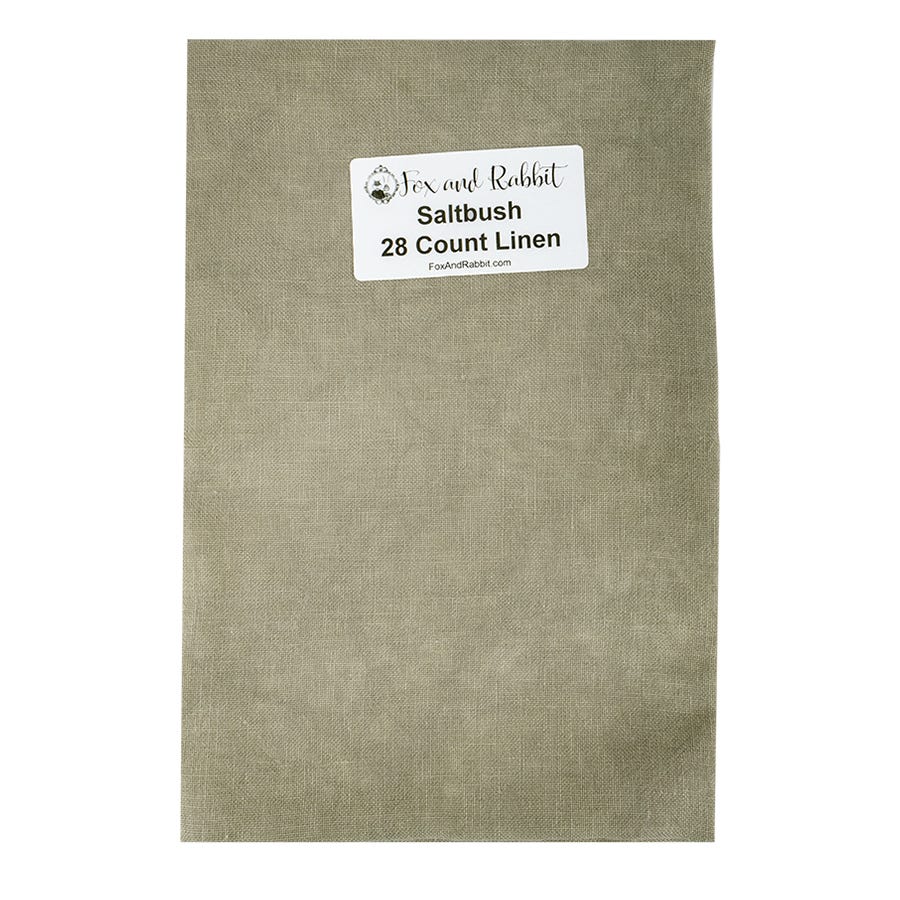 Saltbush 28 Count Linen 36