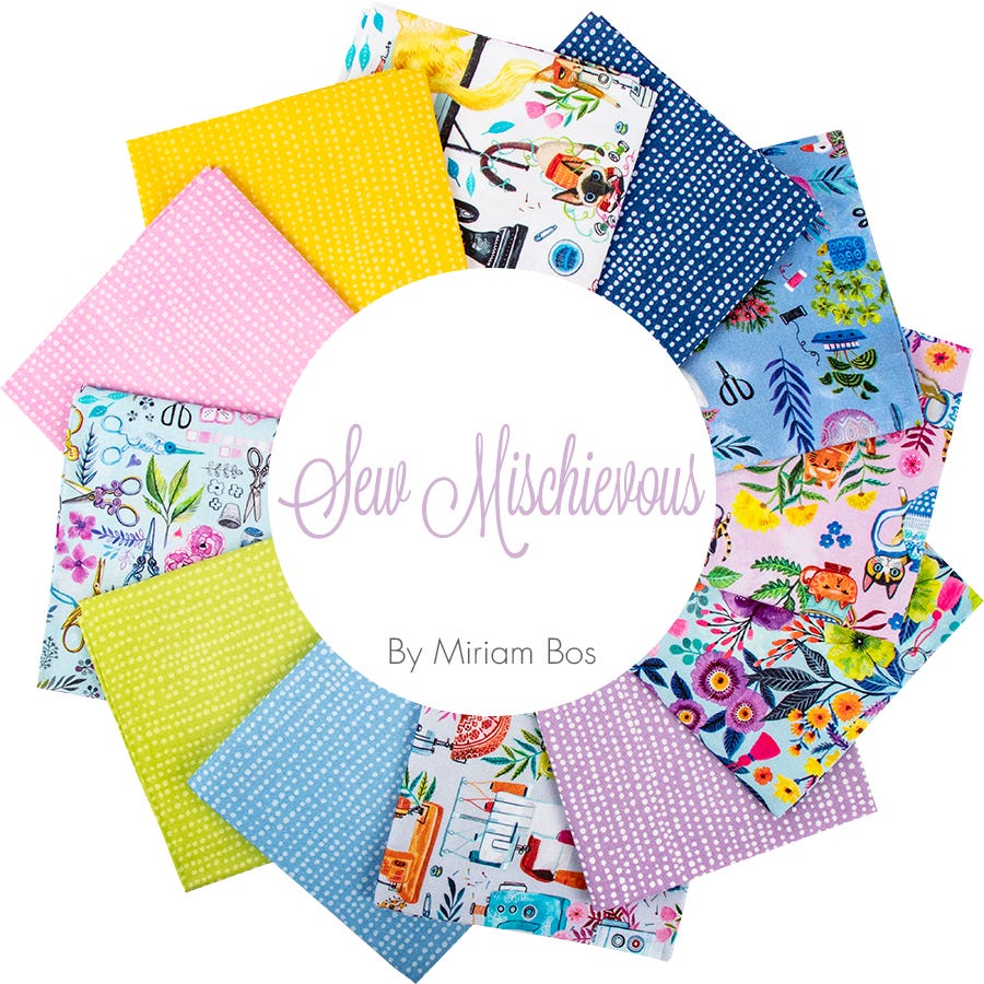 Sewing Machines Dove Gray Fabric ~ Sew Mischievous Collection by Miriam Bos for Dear Stella Design 100% Quilting Cotton