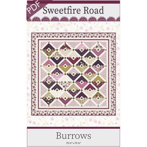 Burrows Downloadable PDF Quilt Pattern | Sweetfire Road
