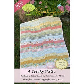 A Tricky Path Downloadable PDF Quilt Pattern | Sweet Jane's Quilting and Design