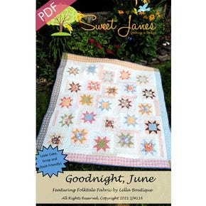 Goodnight, June Downloadable PDF Sewing Pattern | Sweet Jane's Quilting and Design