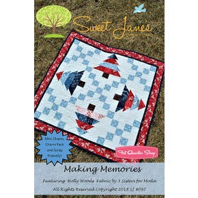 Making Memories Downloadable PDF Quilt Pattern | Sweet Jane's Quilting and Design