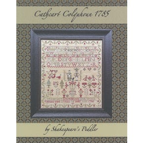Cathcart Colquhoun 1785 Cross Stitch Pattern | Shakespeare's Peddler
