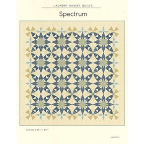 Spectrum Quilt Pattern | Laundry Basket Quilts #LBQ-0785-P