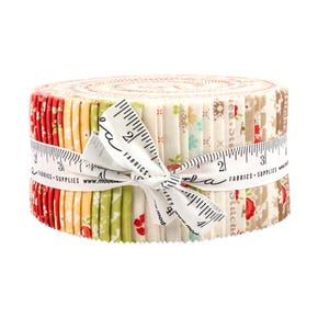 Stitched Jelly Roll | Fig Tree Quilts for Moda Fabrics