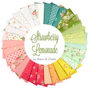 Strawberry Lemonade Fat Quarter Bundle Reservation | Sherri & Chelsi for Moda Fabrics