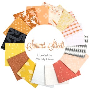 Summer Streets Edition Fat Quarter Bundle | Curated by Wendy Chow for Art Gallery Fabrics
