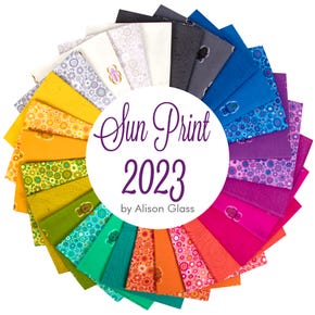 Sun Print 2023 Fat Quarter Bundle | Alison Glass for Andover Fabrics