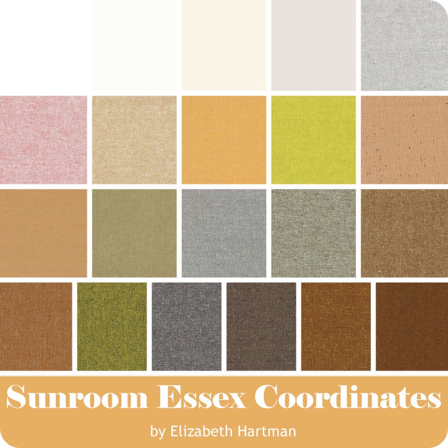 Kona Coordinating Solids for Elizabeth Hartman Adventure Collection