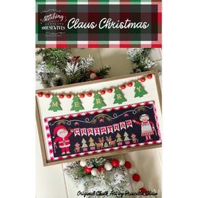 Claus Christmas Cross Stitch Pattern | Stitching with the Housewives