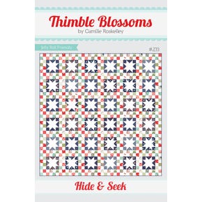 Hide and Seek Downloadable PDF Quilt Pattern| Thimble Blossoms