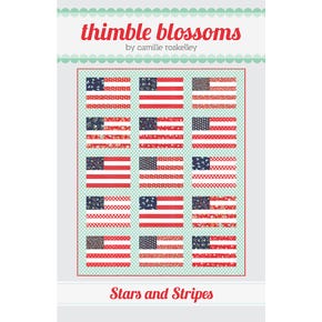 Stars and Stripes Quilt Pattern | Thimble Blossoms #TB-226
