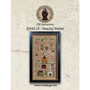 Beauty Fades Sampler Cross Stitch Booklet | Teresa Kogut