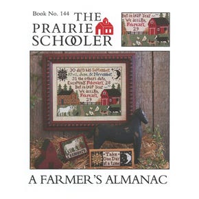 A Farmer's Almanac Cross Stitch Pattern | The Prairie Schooler