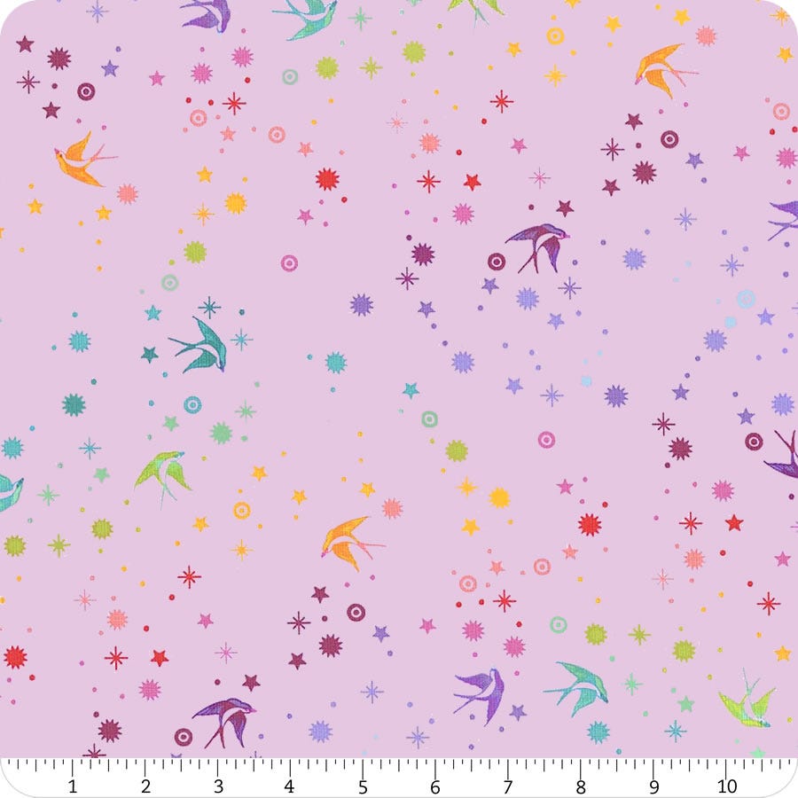 Fairy Dust in Lavender True Colors by Tula Pink