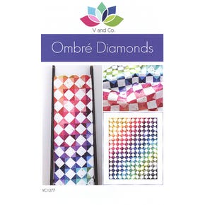 Ombre Diamonds Quilt Pattern | V and Co. #VC-1277