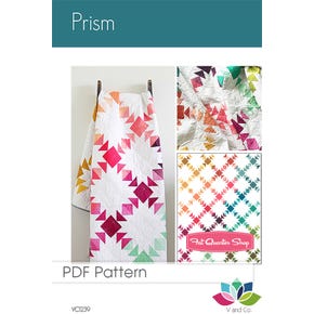 Prism Downloadable PDF Quilt Pattern | V and Co.