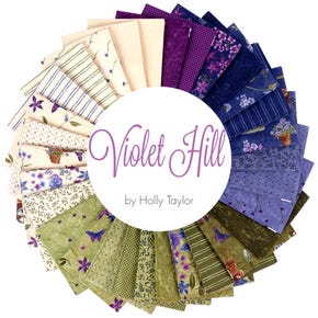 Violet Hill Fat Quarter Bundle | Holly Taylor for Moda Fabric
