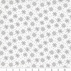 Winter Stories Gray Big Snowflakes Yardage | SKU# 4497-105