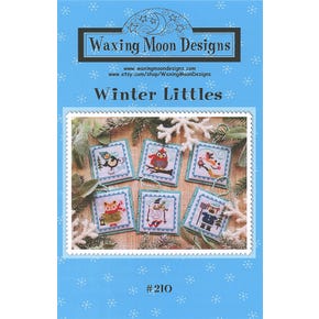 Winter Littles Cross Stitch Pattern | Waxing Moon Designs