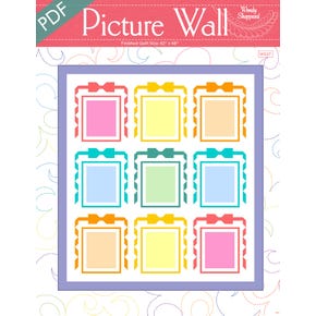 Picture Wall Downloadable PDF Quilt Pattern | Wendy Sheppard