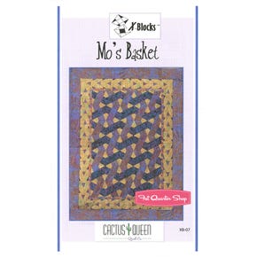 Mo's Basket Quilt Pattern | X-Blocks #XB-07