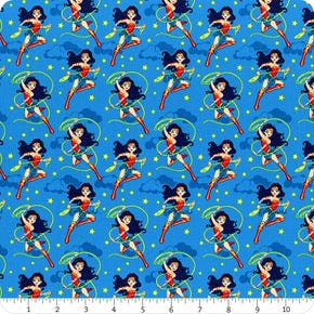 Young DC Blue DC Girl Heroes Yardage | SKU# 23421455L-2
