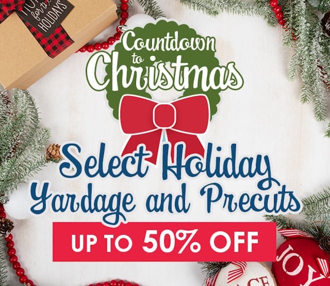 Discount Christmas Quilting Fabric