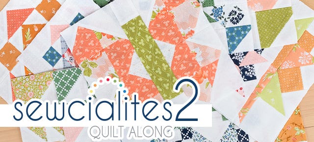  Sewcialites 2 Quilt Along