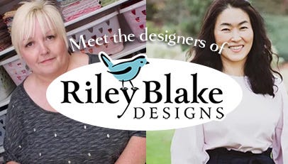 5 Featured Riley Blake Fabric Designers