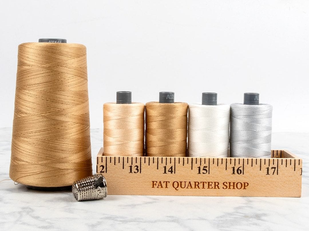 Spools of Aurifil Thread