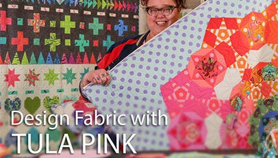 Learn How Tula Pink Designs Her Famous Fabrics