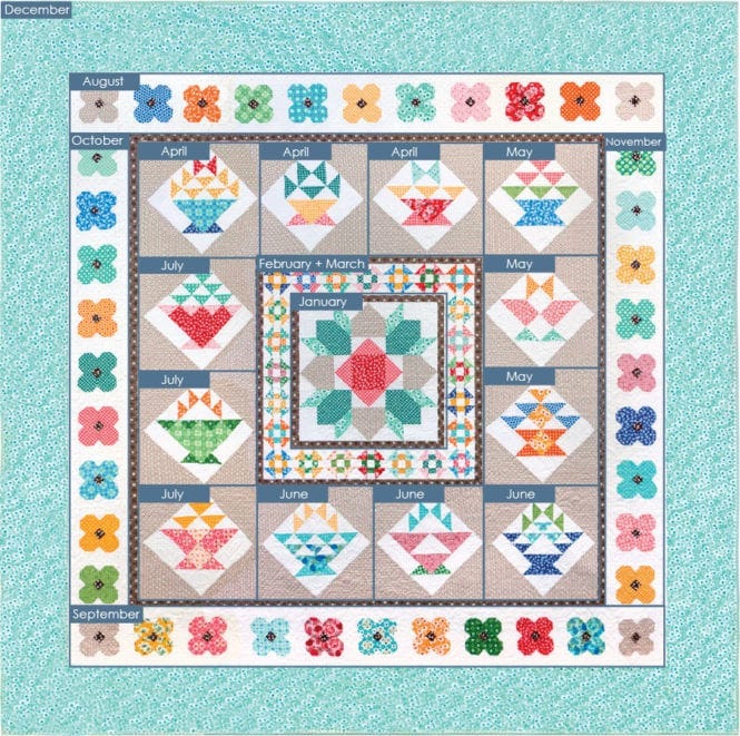 Quilting Block of the Month Programs