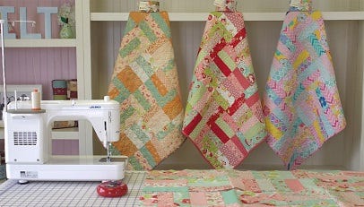 Jelly Roll Jam Free Quilt Pattern