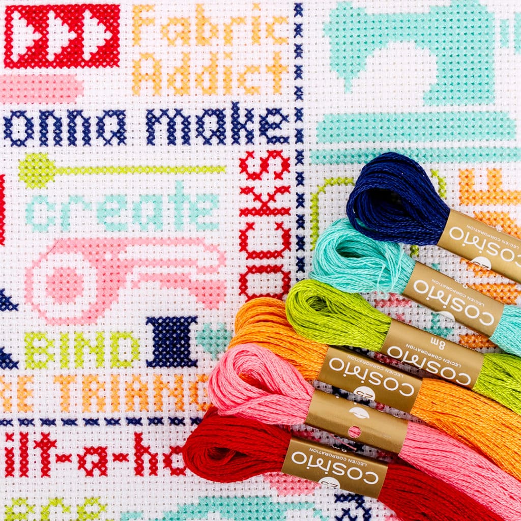Quilt-O-Graphy Downloadable PDF Cross Stitch Pattern