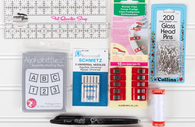 Quilting Supplies for Beginners 