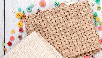 Cross stitch fabric counts 