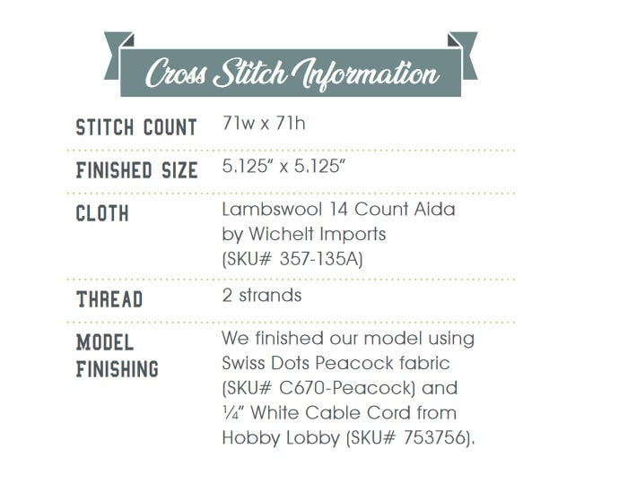 Guide to Cross Stitch Instructions - Beginner Cross Stitch