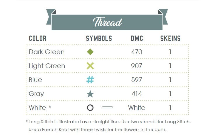 Cross Stitch Legend - Beginner Cross Stitch