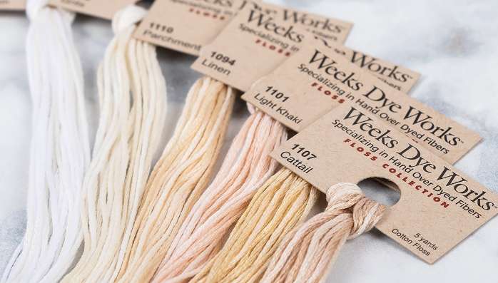 Weeks Dye Works Cross Stitch Thread