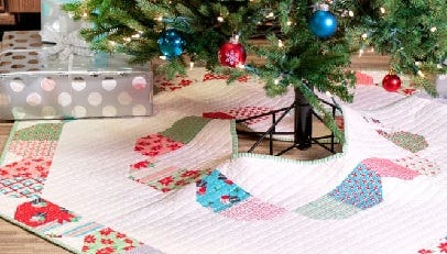 Quilted Tree Skirt Pattern