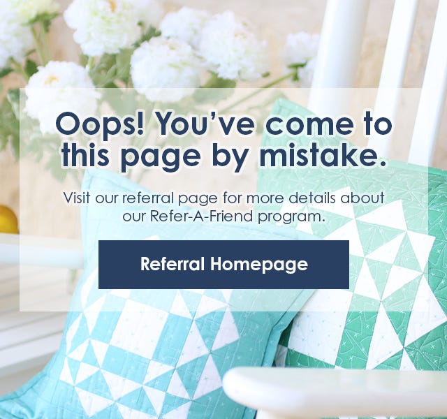 Fat Quarter Shop Refer A Friend Program