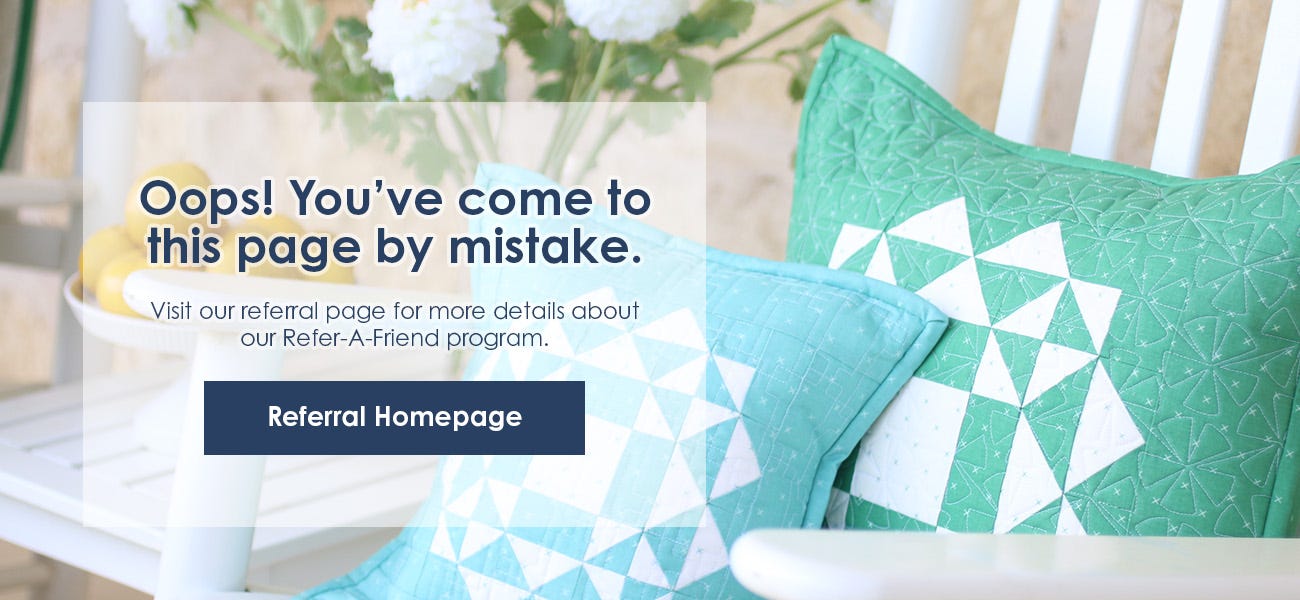Fat Quarter Shop Refer A Friend Program