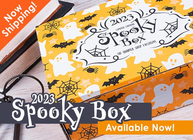 The 2023 Spooky Box Limited Edition Mystery Quilting Box