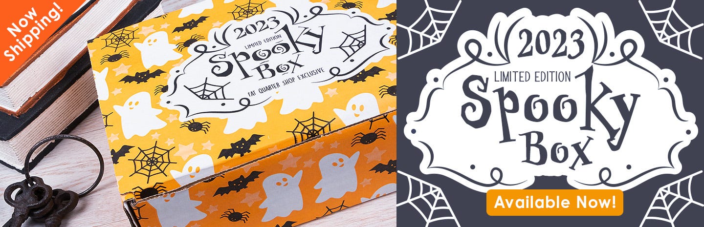 The 2023 Spooky Box Limited Edition Mystery Quilting Box